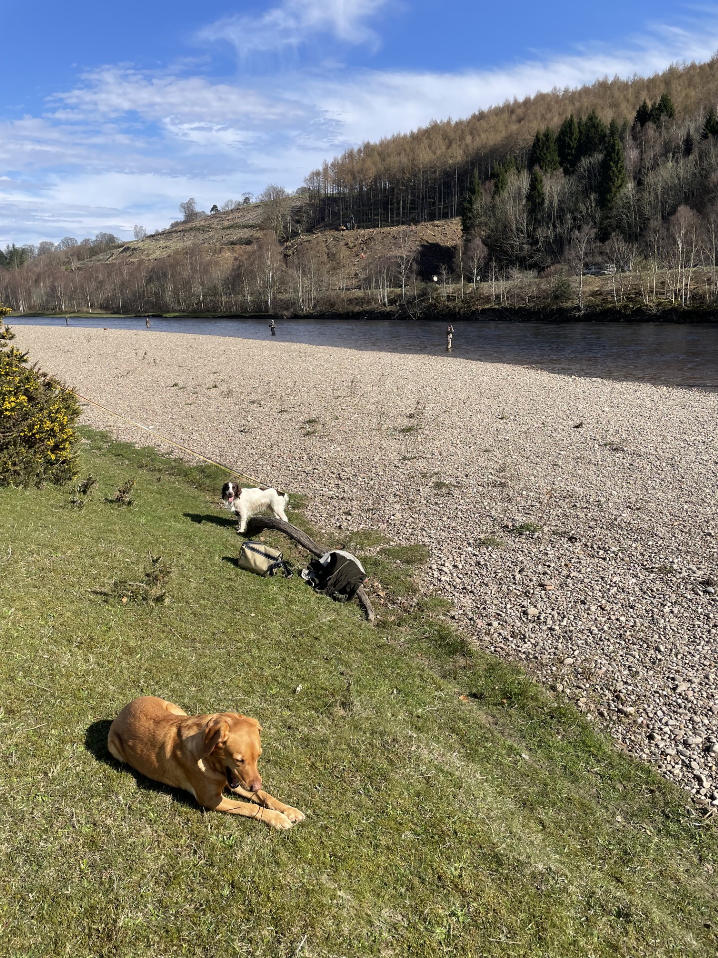 Casting Clinic on the course